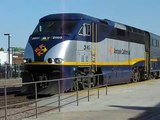 Amtrak San Joaquin departs Fresno