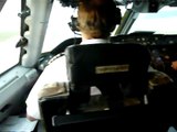 B747 Take Off at Izmir, Cockpit view.