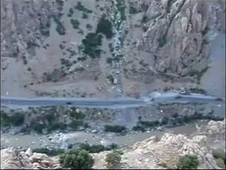 İşte PKK'nın yolu patlatma anı