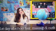 First Day Of School Hair Makeup & Outfit Ideas