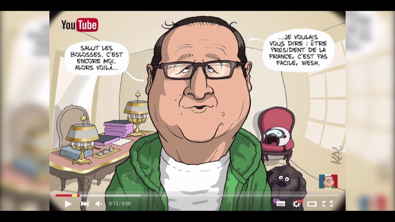 Dessin de Kak : François Hollande, du président normal au président « Norman »
