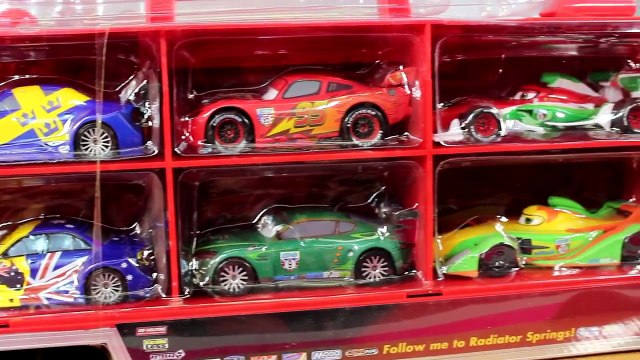Disney Store Pixar Cars Mack Hauler Car Transporter With Lightning McQueen Francesco Bernoulli