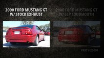 SLP Loudmouth vs. Stock Exhaust - 1999-2004 Ford Mustang GT