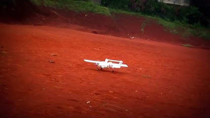 OV-10 Bronco foam RC plane - maiden flight