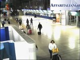 Ladro di bagagli a Fiumicino