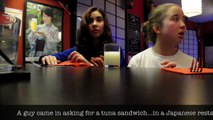 the kimi and lisa challenge  show episode 5 the sushi challenge