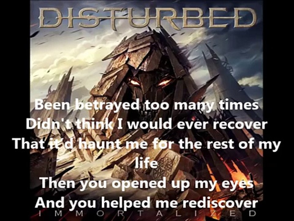 Disturbed You're Mine Lyrics - video Dailymotion