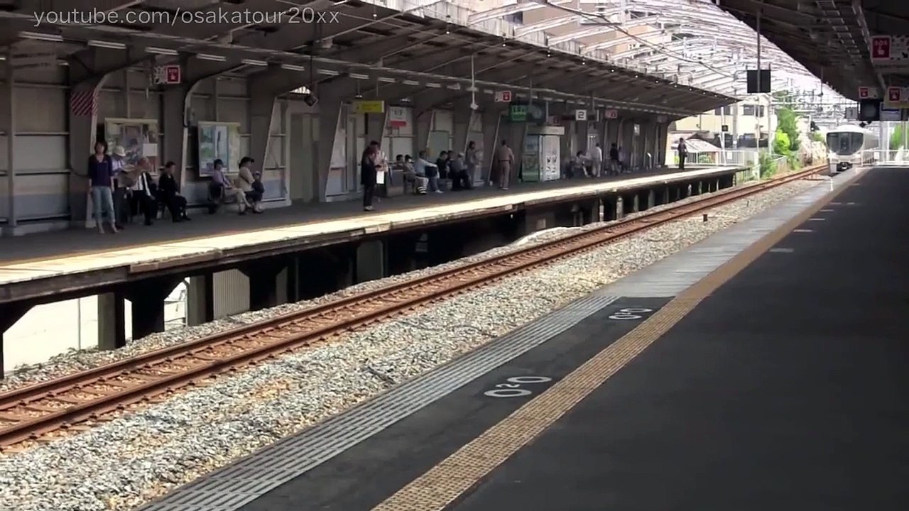 恐怖！駅のホームで うんこ するな！！【ドキュン】 DQN マジキチ　キチガイ 阪和線 　津久野駅　ジミー大西の事件で有名な津久野駅