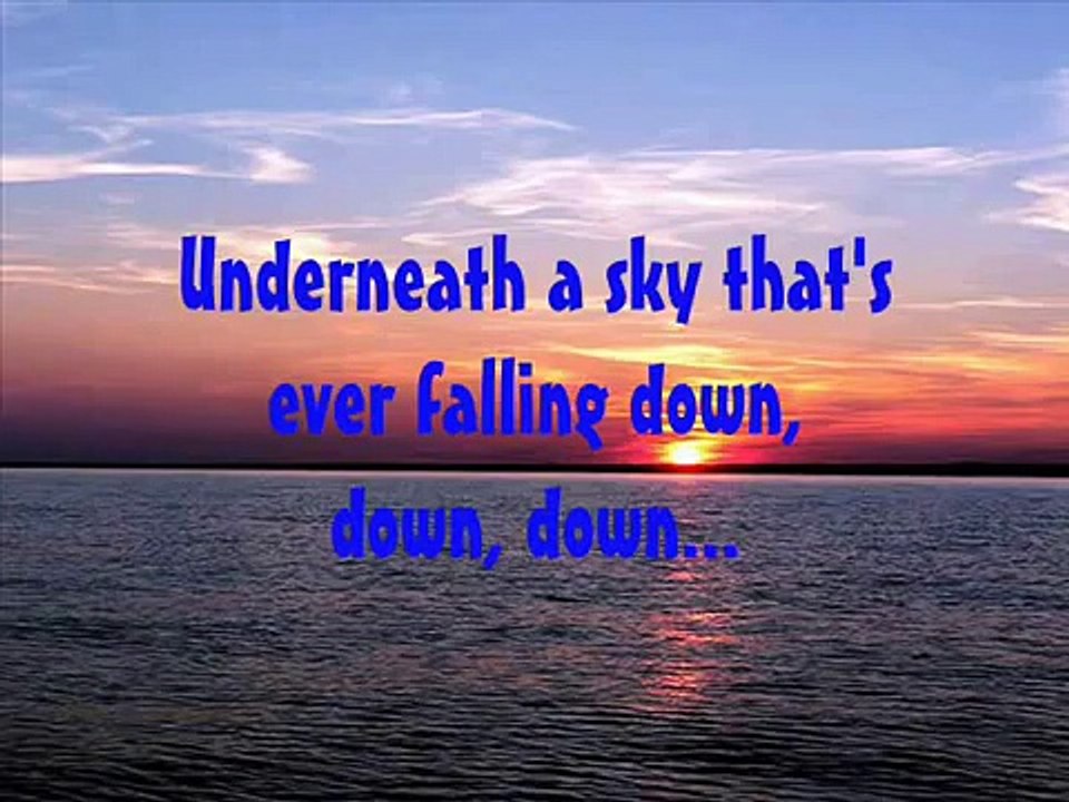 brian eno -  by this river (karaoke - lyrics)