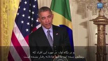 اظهارات پرزیدنت اوباما درمورد شهروندان آمریکایی زندانی در ایران