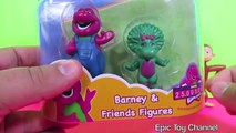 BARNEY Toys with Barney Baby Bop Curious George, Daniel Tigers Neighborhood Toy Video