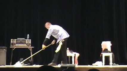 Spencer Vance wins high school talent show