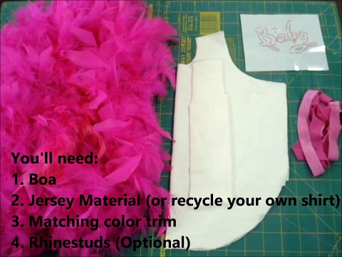 ✂ DIY How to Make Easy Pink Dog Clothes Tutu Chihuahua Ballerina Dresses ♡
