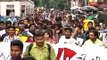 Presidency university students rally to lalbazar protesting police atocities at JU