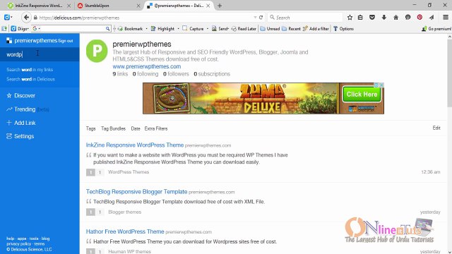 Dofollow Social Bookmarking High PR Tutorial in Urdu
