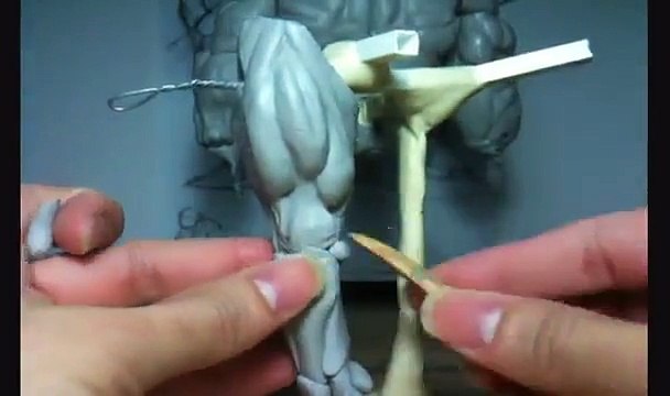 How To Sculpt Superhero Action Figure Anatomical Sculpting Tutorial Part 24 of X