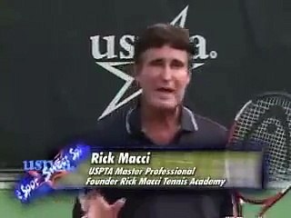 Rick Macci Tennis Academy : Tennis Tip #32 Hands in Front Hit it Like a Bunt