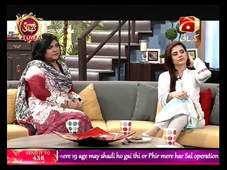 Subh Ki Kahani With Madeha Naqvi on Geo Kahani Part 8 - 9th September 2015