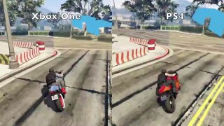 Xbox One vs. Playstation 4 (GTA 5 Racing Comparison)