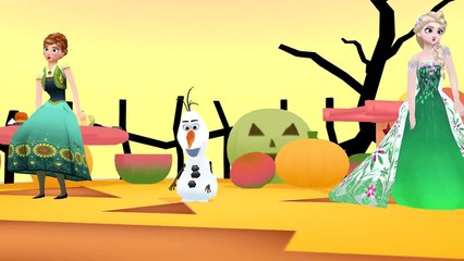 [Kids Songs] Elsa Frozen Songs Incy Wincy Spider Halloween [Frozen]