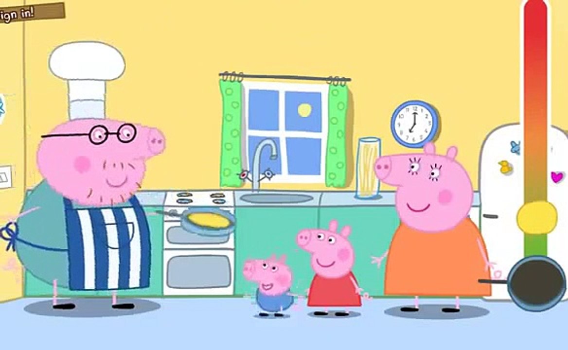 Peppa Pig pancake game