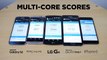 LG G4 vs Galaxy S6 vs iPhone 6 vs HTC One M9 vs Galaxy Note 4 hız testi benchmark test