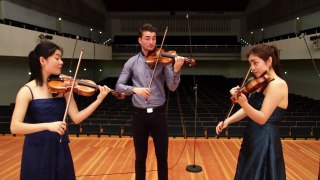 F.Hermann | Capriccio for 3 violins, Op. 5 | Mayumi Kanagawa | Niek Baar | Jiyoon Lee HD