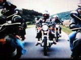 1970s BRITISH ROCKERS BIKER GANG GREASERS LEATHER & DENIM JACKETS,TWO STROKES CAFE RACER MOTORCYCLES