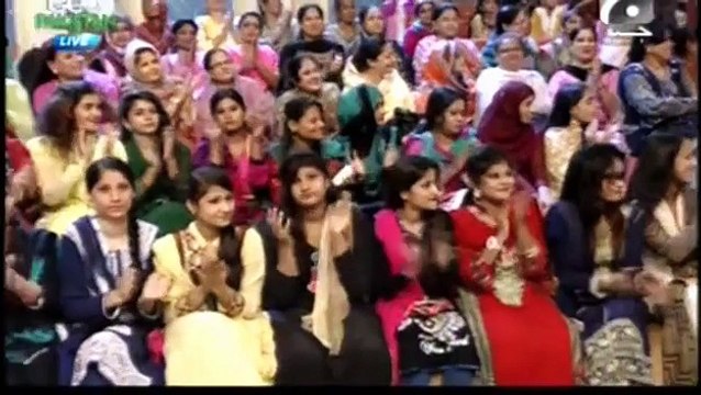 Faisal Qureshi & his Mother Afshan Qureshi in Utho Geo Pakistan with Bushra Ansari