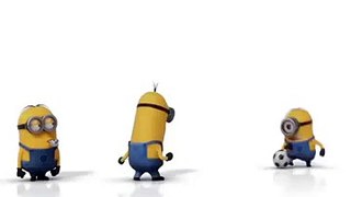 The Minions and football grin emoticon