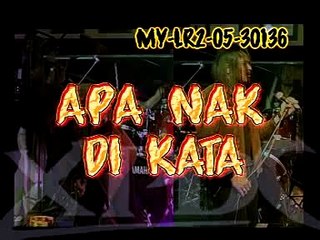 XPDC - Apa nak Dikata (Live)
