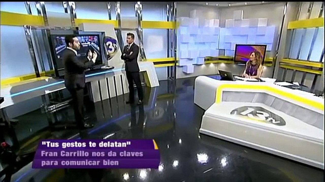 Fran Carrillo presenta "Tus gestos te delatan"  en "Al Día" con Alfonso Merlos y Marisa Páramo