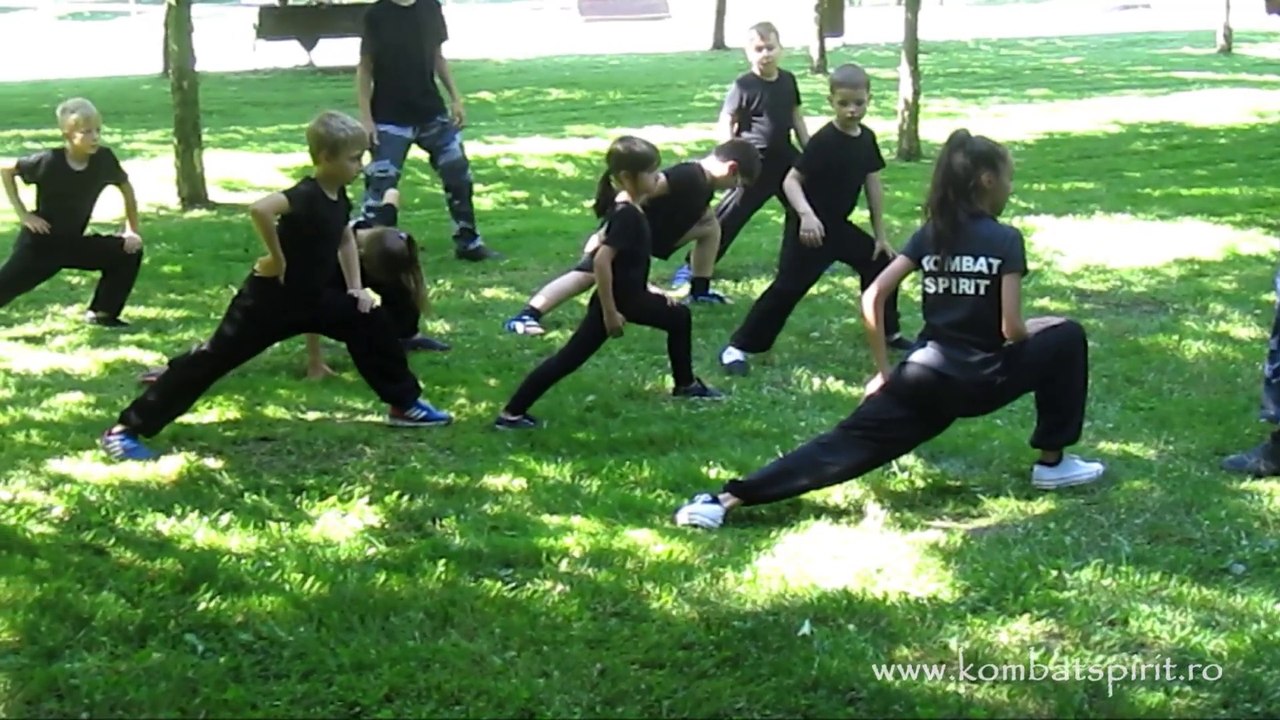 Examen grupa copii club Kombat Spirit Bucuresti