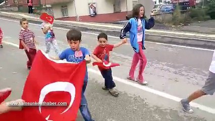 Yaşı küçük, yüreği büyük Samsunlu çocuklar