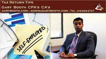 Tax Return Tips | Chartered Professional Accountants, CPA, CA, garybooth.com