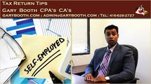 Tax Return Tips | Chartered Professional Accountants, CPA, CA, garybooth.com