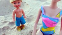 Elsa Mermaid Frozen Ariel The Little Mermaid Beach Disney Princess Parody Barbie mp4