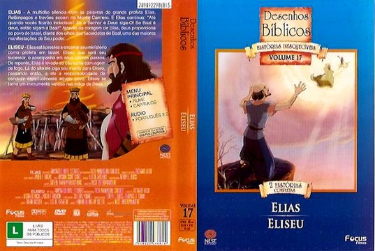 Desenho Biblico 33 - O Profeta Elias