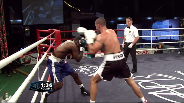 APB CYCLE 1 ROUND 1 81 KG Genov vs STPierre