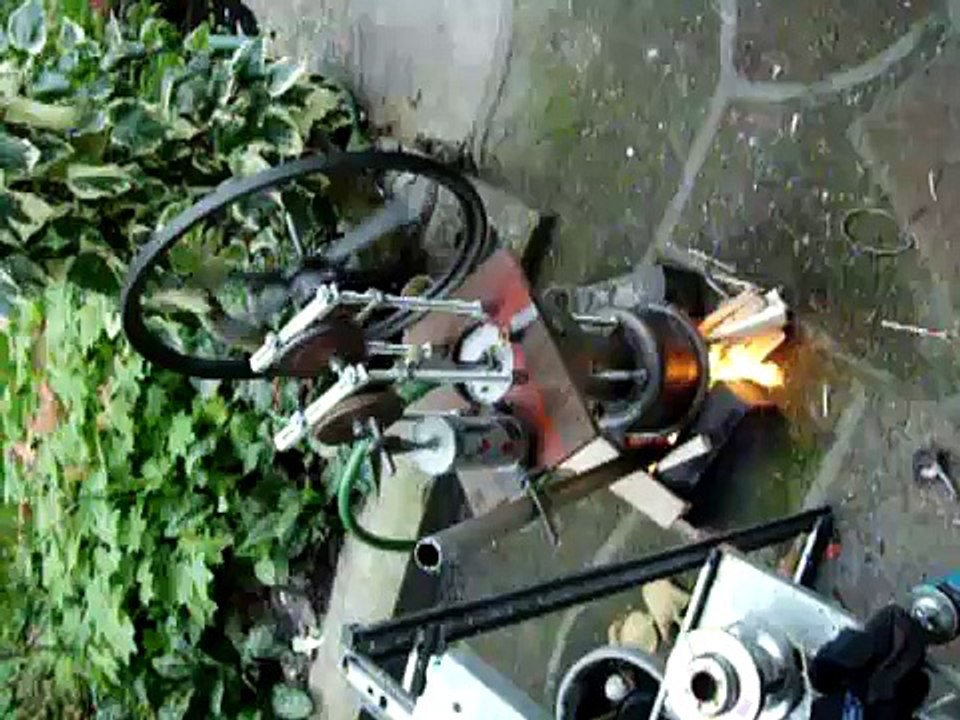 Large Stirling Hot Air Engine