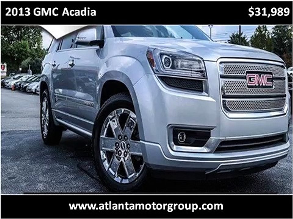 2013 GMC Acadia Used Cars Atlanta GA