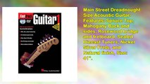 Acoustic Guitar Bass Beginner Pack Dreadnought Size Acoustic Guitar Model