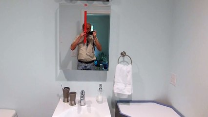 How Much Can You See with a Mirror?