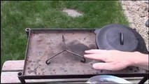 How to: Use your indoor Dutch oven with lighted charcoal
