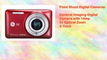 General Imaging Digital Camera with 14mp 5x Optical Zoom 2.7inch