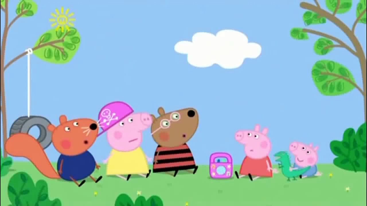 Peppa Pig Listens To Grown Up Music