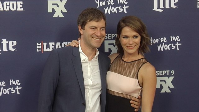 Katie Aselton & Mark Duplass FXX's The League Final Season Red Carpet Premiere