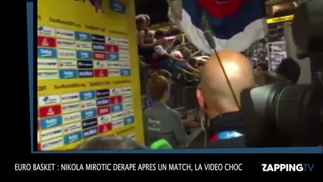 Euro Basket : Nikola Mirotic dérape après un match, la vidéo choc