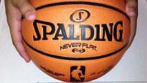 NBA Spalding Never Flat Basketball Review