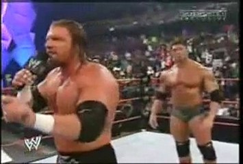 Randy Orton's 2004 Face Turn & Spits in HHH Face
